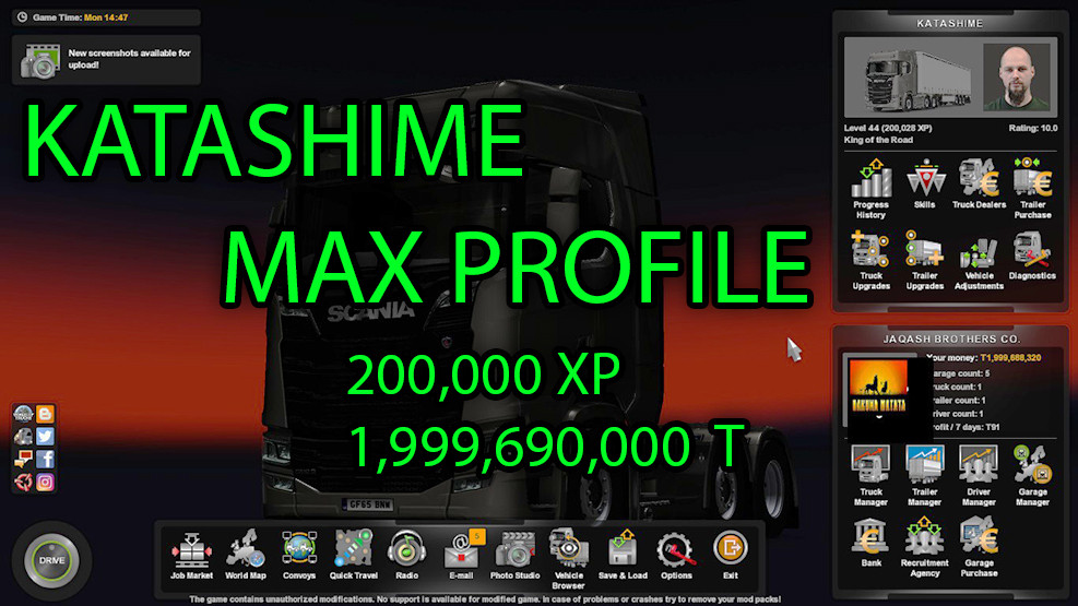 MAX PROFILE for Katashime map v1.2 | 1.42